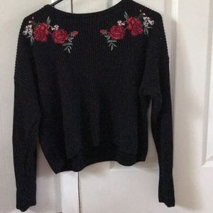Floral Sweater
